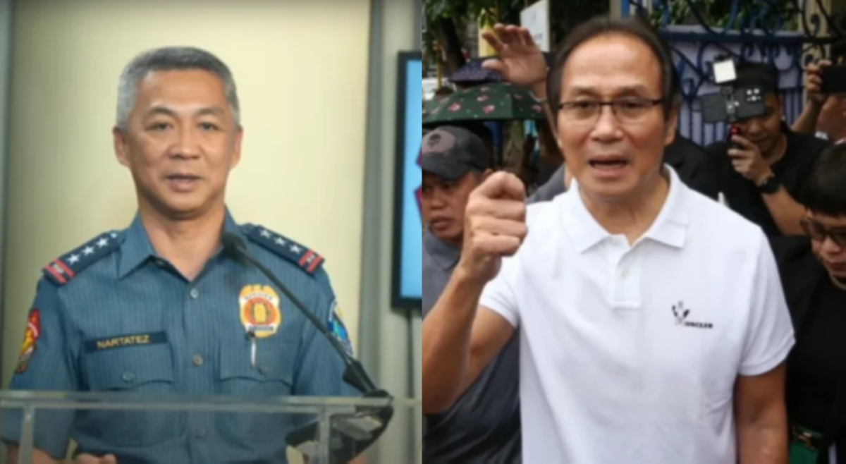 'Walang pruweba!' Nartatez, pinalagan akusasyong may mga pulis na nagkakanlong kay Atong Ang