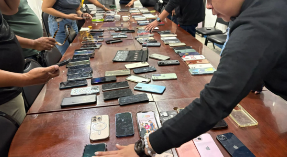 Mahigit 100 cellphones na nadekwat umano sa Sinulog Festival, nabawi na ng pulisya!