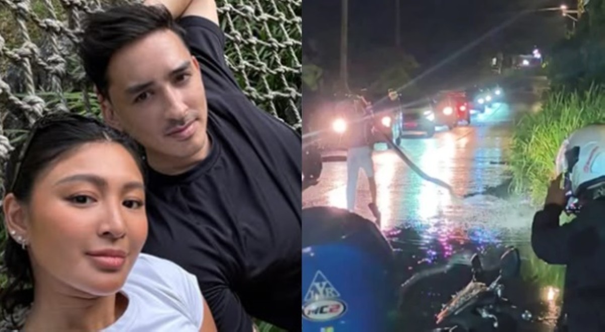 Nadine, Christophe inalmahan pandarahas sa dambuhalang sawa sa Davao