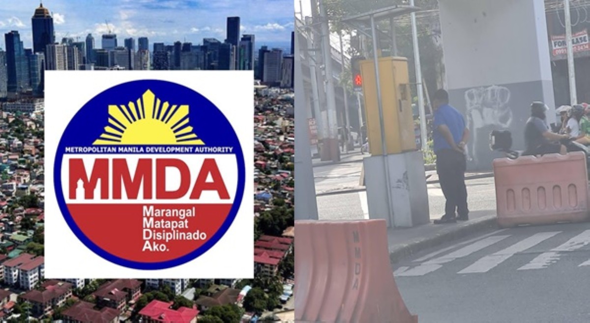 MMDA, dinepensahan traffic enforcer na pinagbintangang nagtatago sa kalsada