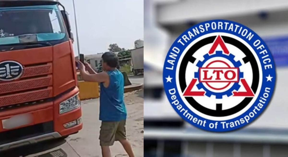 Truck driver na nagpaandar pa rin kahit may tao sa harapan, lagot sa LTO!