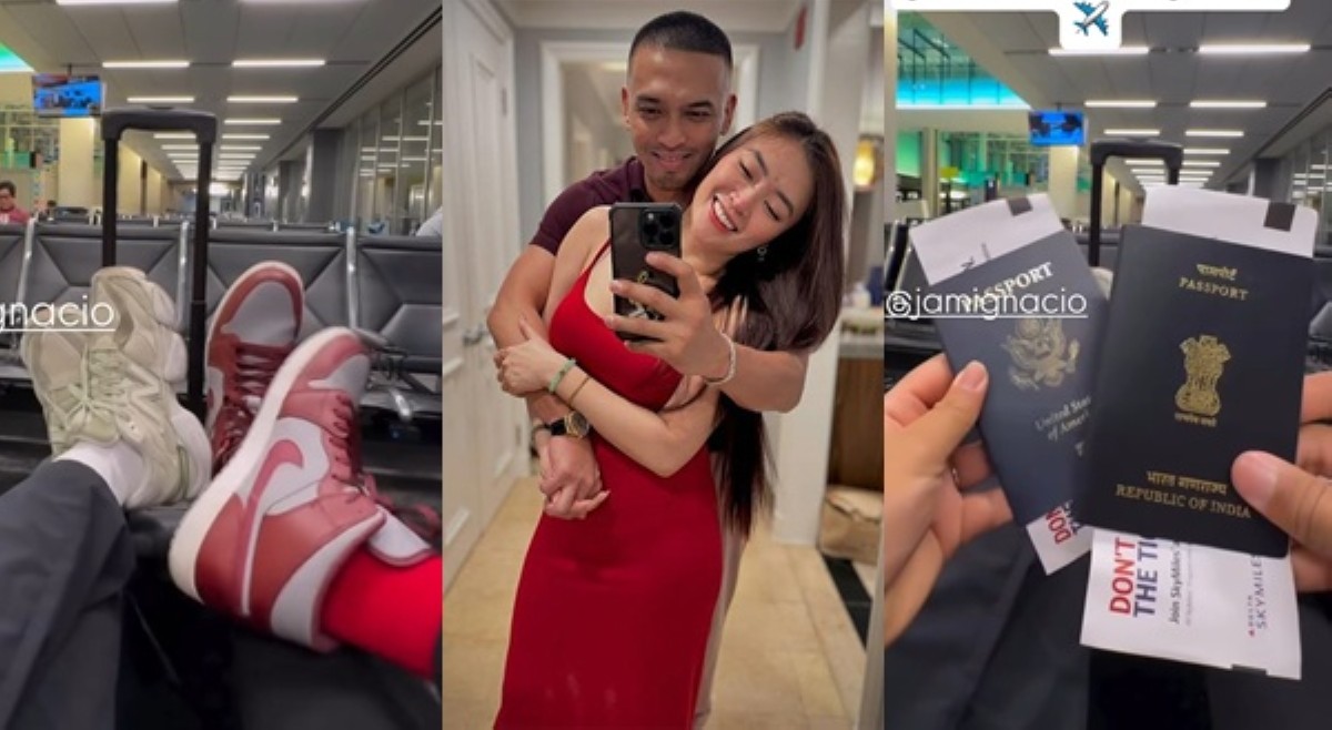 Flight hindi fight! Jellie Aw, Jam Ignacio nag-celebrate ng anniversary?