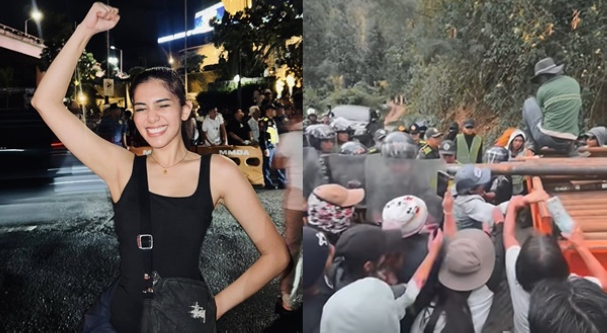 Miss Earth PH Joy Barcoma, suportado anti-mining protest sa Nueva Vizcaya