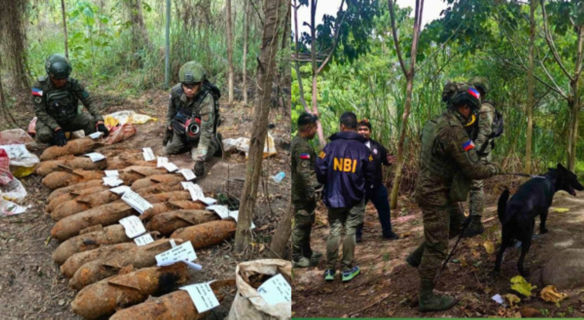 23 World War II-era na mga bomba, narekober sa Davao City