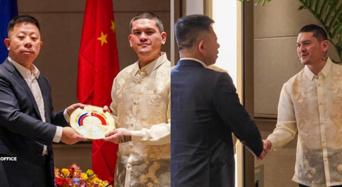 Mayor Baste, nakadaupang-palad si Chinese Embassy Ambassador Jing Quan