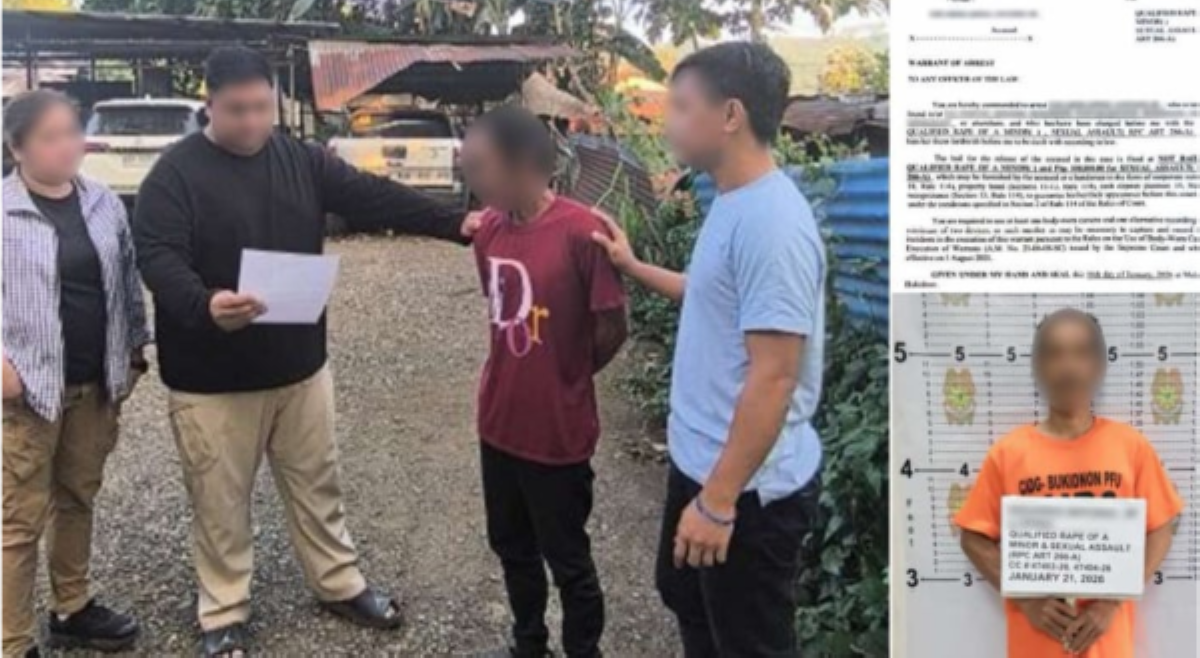 Erpat, timbog matapos umanong gahasain 5-anyos na anak na babae