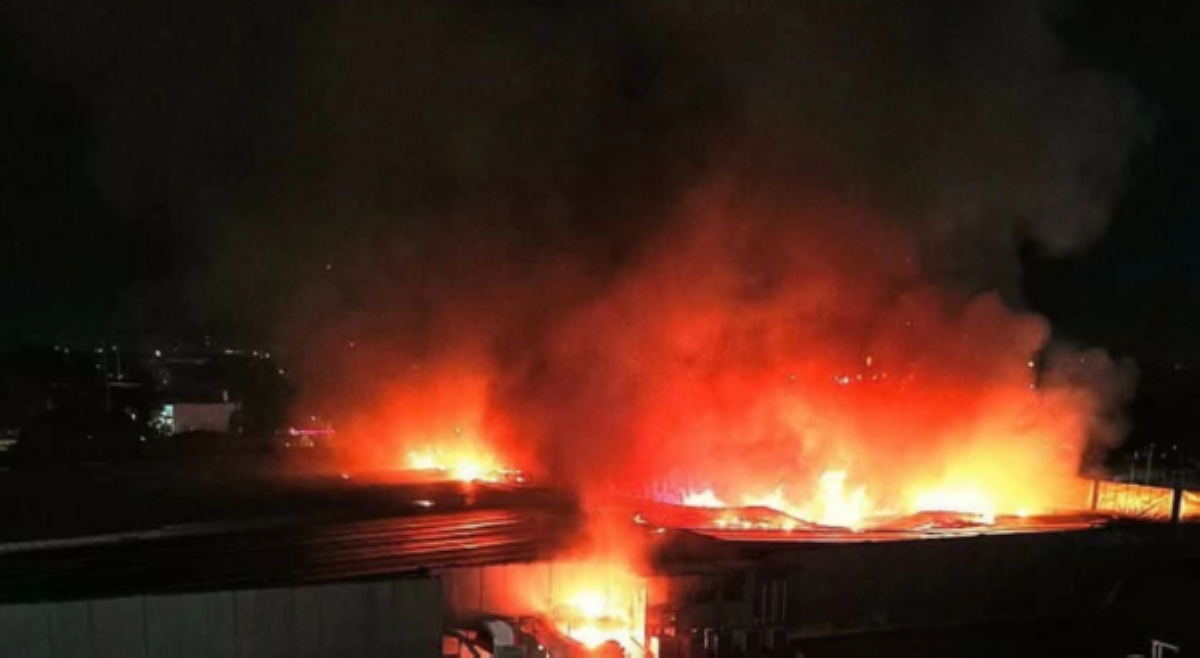 Lagot! BFP, iniimbestigahan mga nandekwat umano ng alak sa nasunog na supermarket sa QC