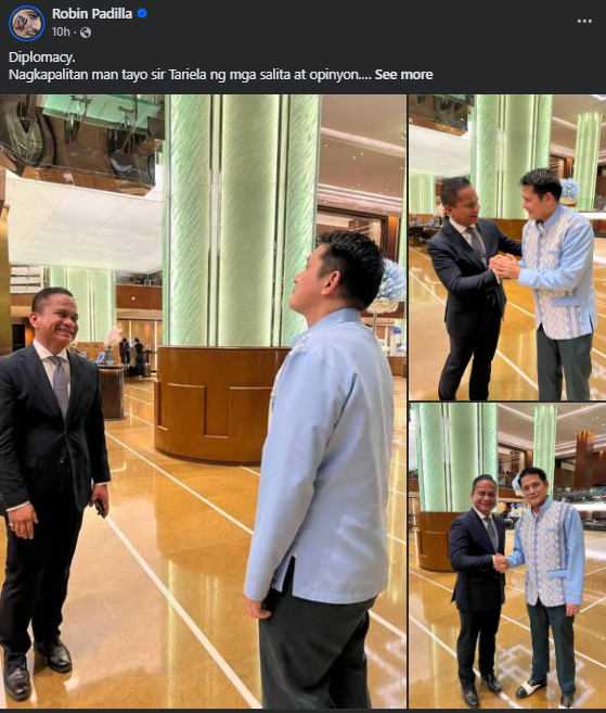 Photo courtesy: Robin Padilla (FB)