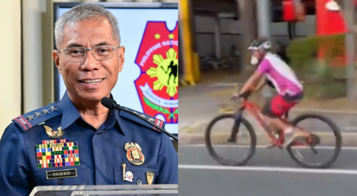 MMDA Gen. Mngr. Torre III, nagbisikleta papuntang MMDA office