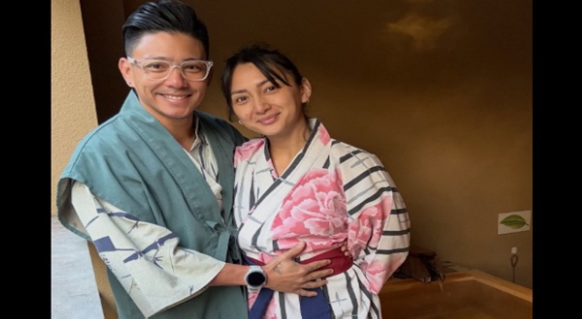 May paghawak sa belly! Drew nilinaw na hindi preggy si Iya, anniv lang nila