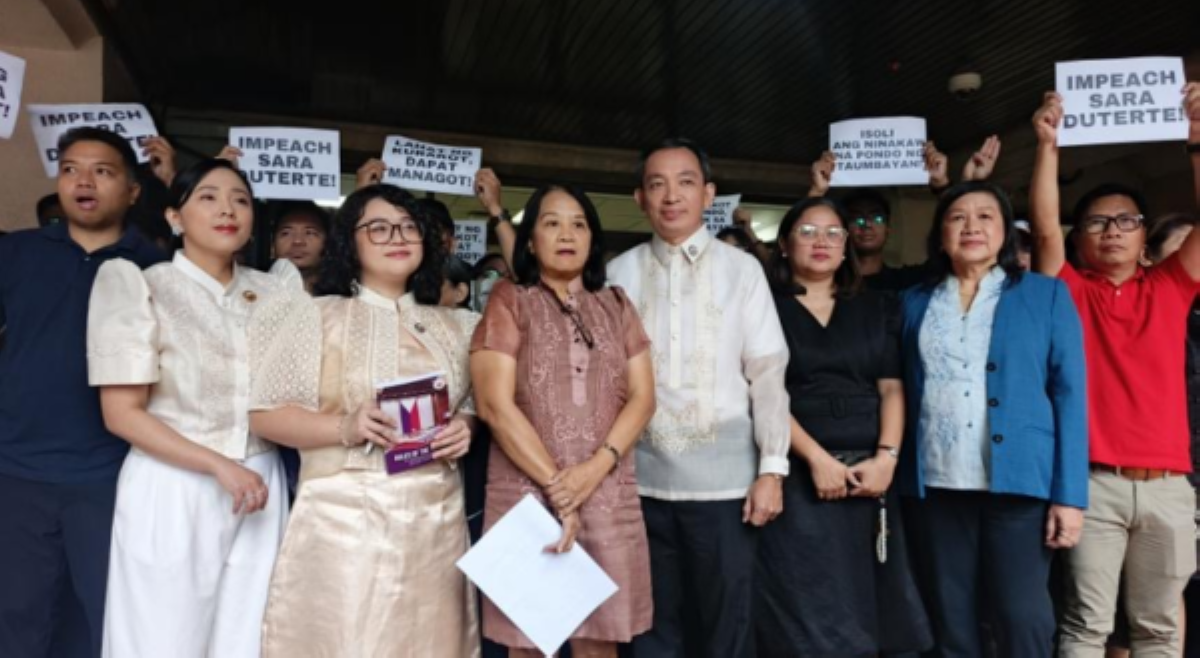 'Round 2!' Makabayan bloc, naghain ng impeachment complaint vs VP Sara