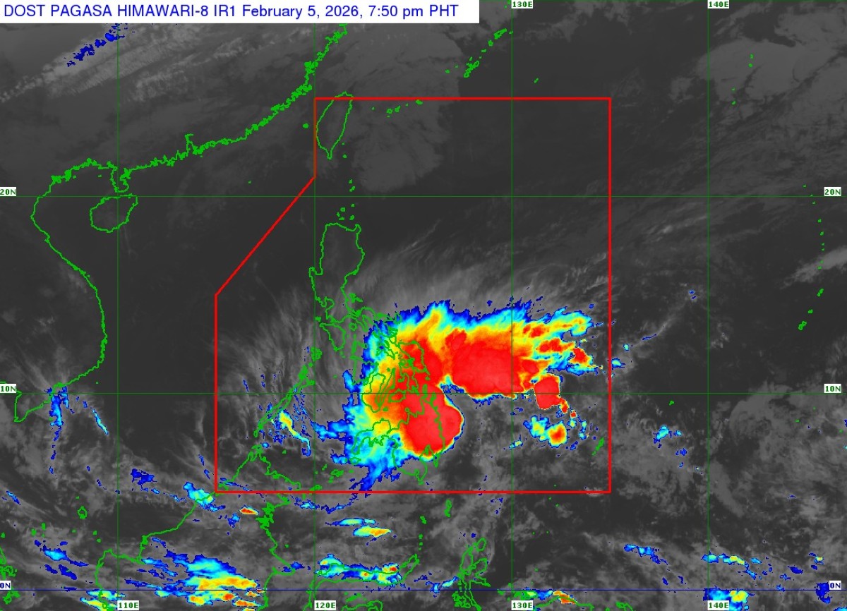 Basyang, magla-landfall sa Surigao del Sur; wind signal no. 2, nakataas na!