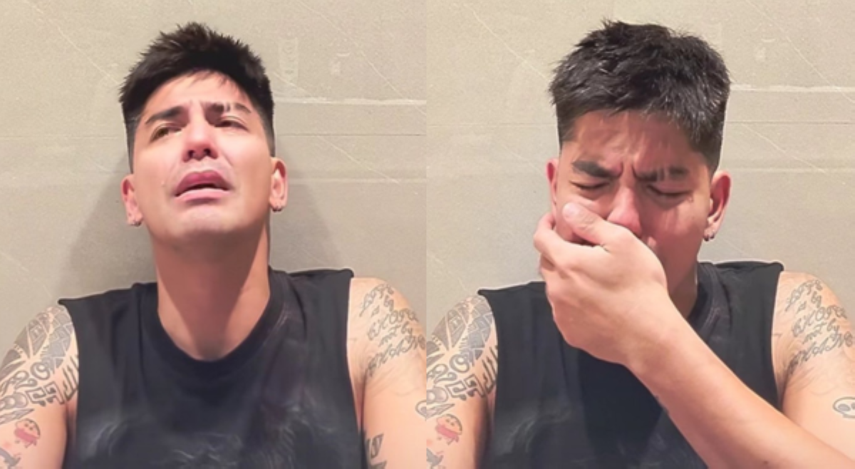 &lsquo;Kulong sa sistema!' Mark Herras, umiyak; fellow celebs, nag-alala!