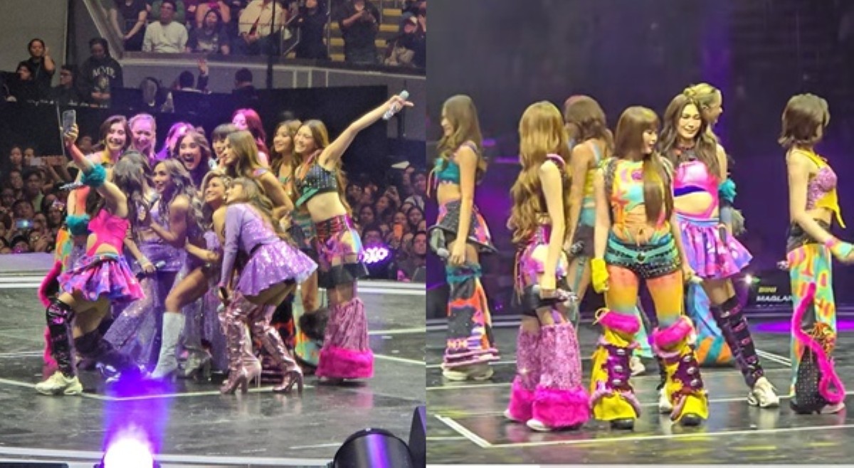 Unexpected collab! BINI, bumulaga sa rAWnd 3 concert ng SexBomb Girls!