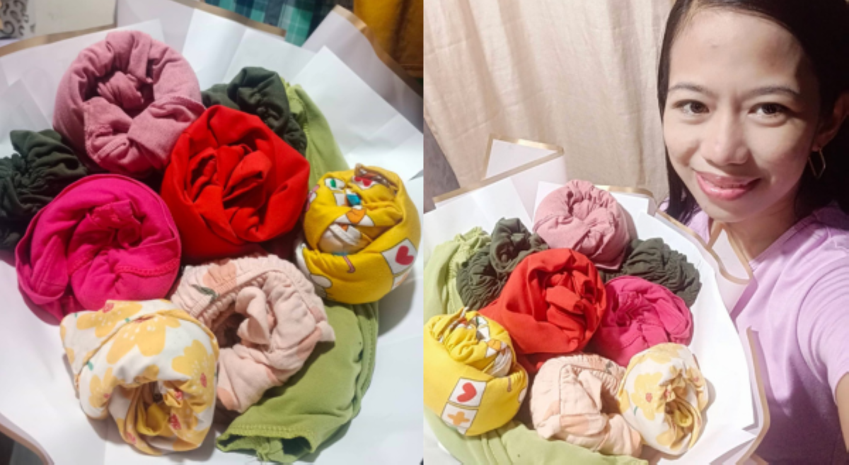 #BalitaExclusives: 'Hindi mo gugustuhing amuyin!' Labahing damit, ginawang bouquet!