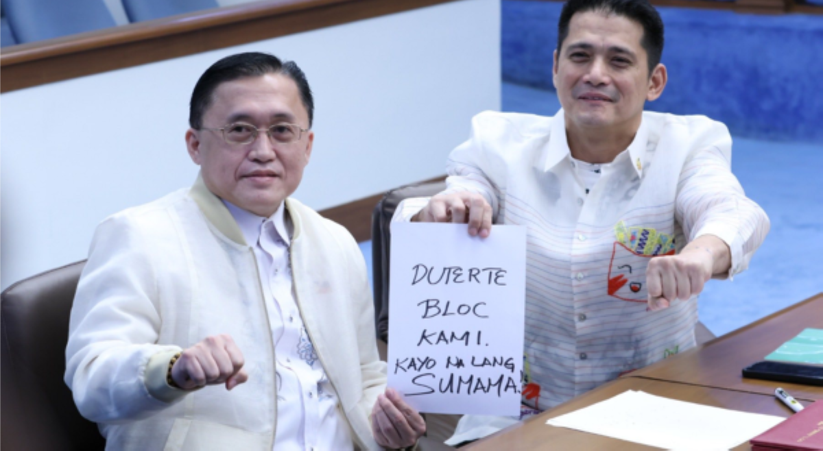 &lsquo;Kayo na lang sumama!&rsquo; Go, Padilla pinanindigan pagiging solid Duterte bloc
