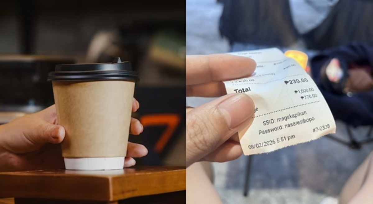 'Nasa resibo po!' Napaka-obvious na WiFi password sa isang cafe, kinaaliwan