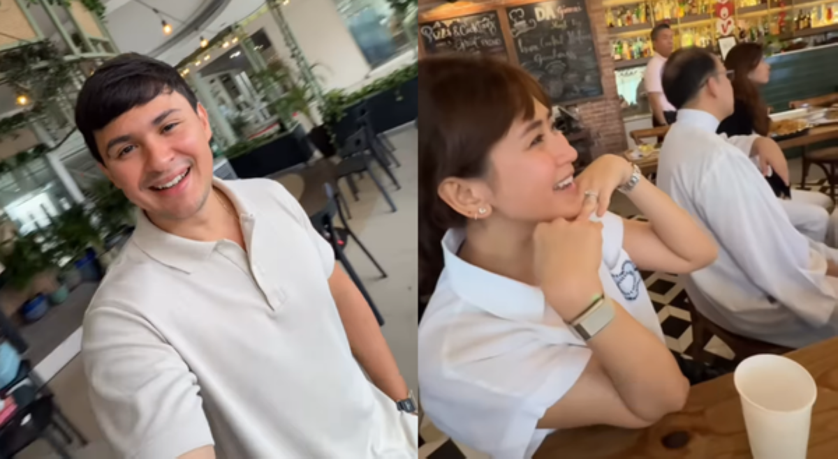 'Love is faith!' Matteo Guidicelli, Sarah G pina-bless newly repaired resto sa Valentine's day