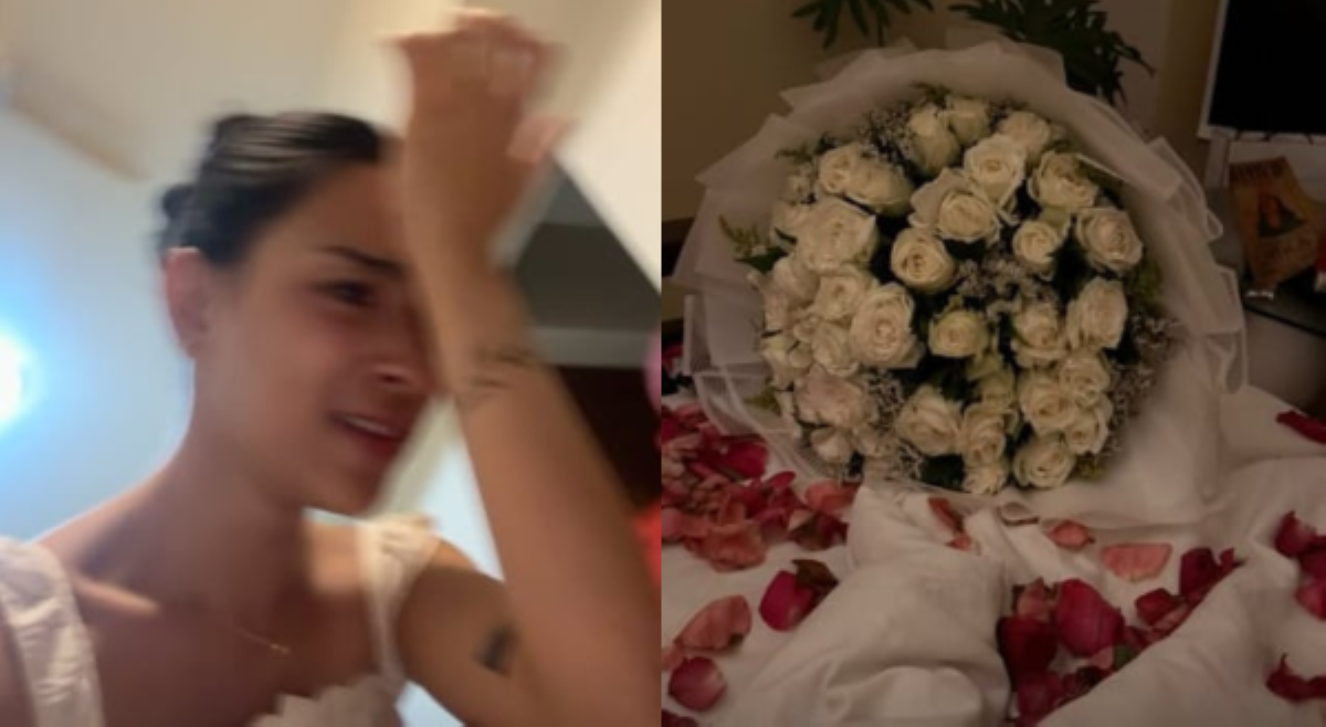 Ayan ang surprise! Mika Salamanca, nakatanggap ng bulaklak, petals na naka-COD