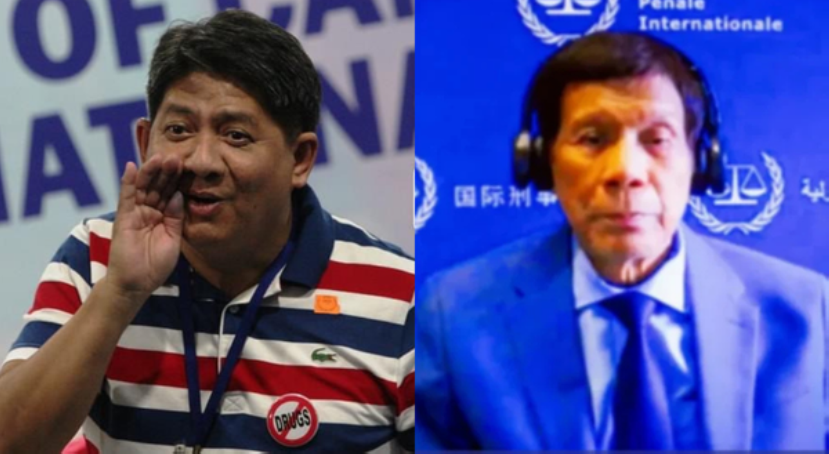 'I believe that FPRRD accepted the fact na doon na siya mamamatay!'&mdash;Larry Gadon