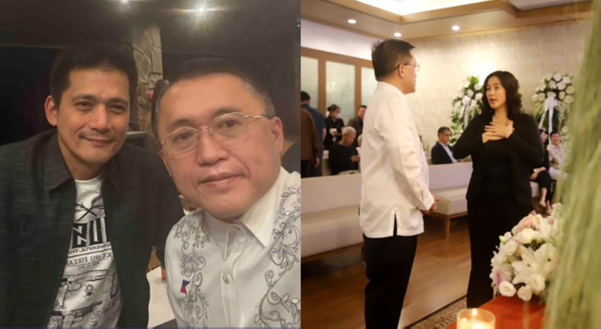 Sen. Bong Go, personal na nakiramay kina Sen. Robin, Mariel Padilla
