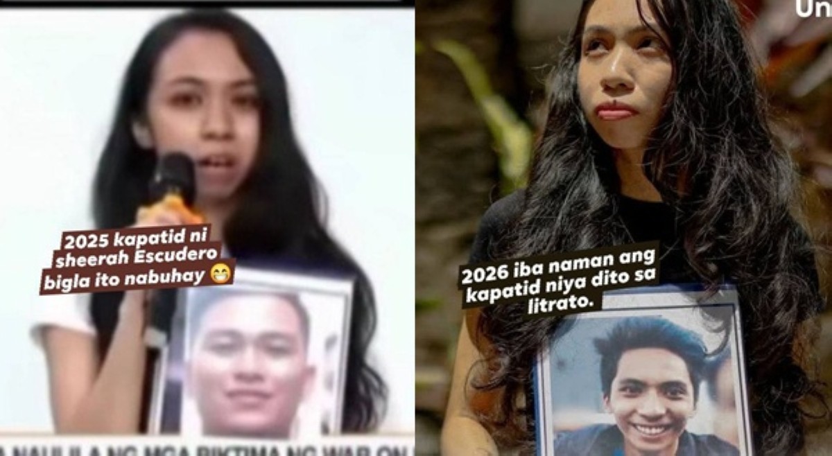 'Sino ba ang totoong kapatid?' Magkaibang litratong hawak ng utol ng EJK victim, kinuwestyon