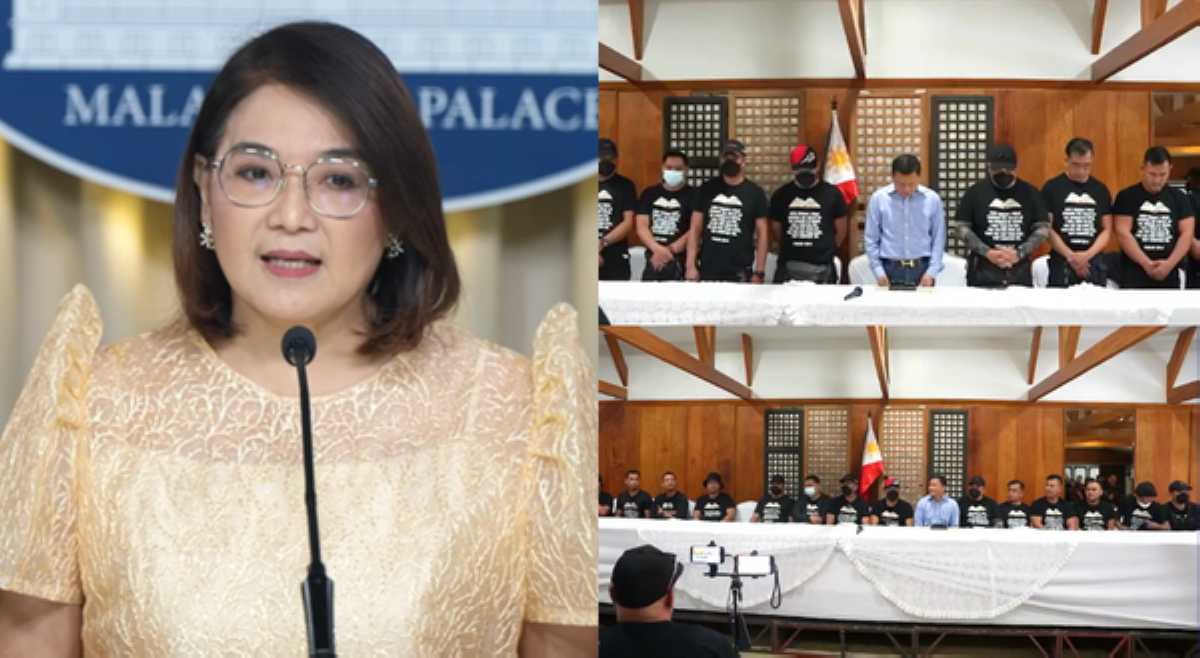 Palasyo sa 18 ex-marines: 'Bilang Pilipino, 'wag na lang silang magpagamit!'