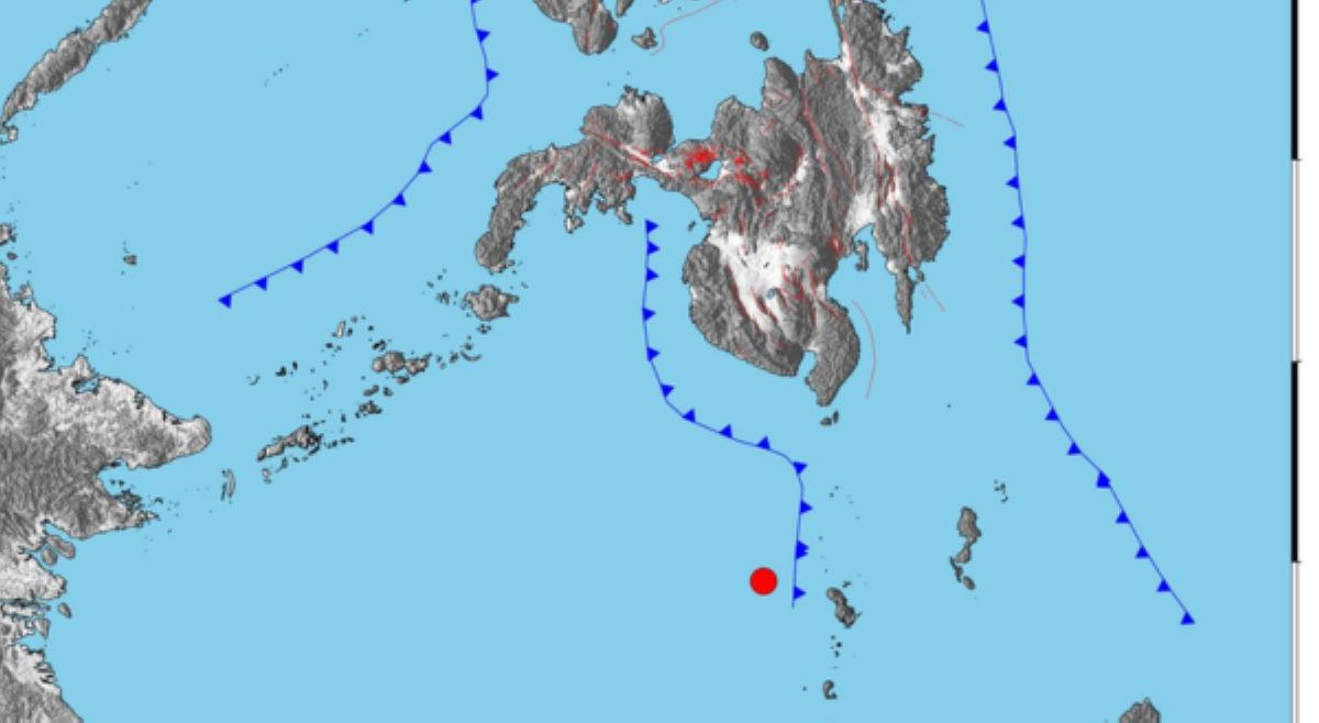 Balut Island, Davao Occidental, niyanig ng magnitude 4.8 na lindol