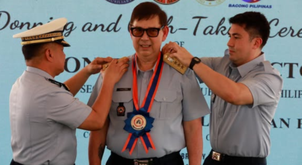 ES Recto, isa nang Auxiliary Vice Admiral ng PCGA