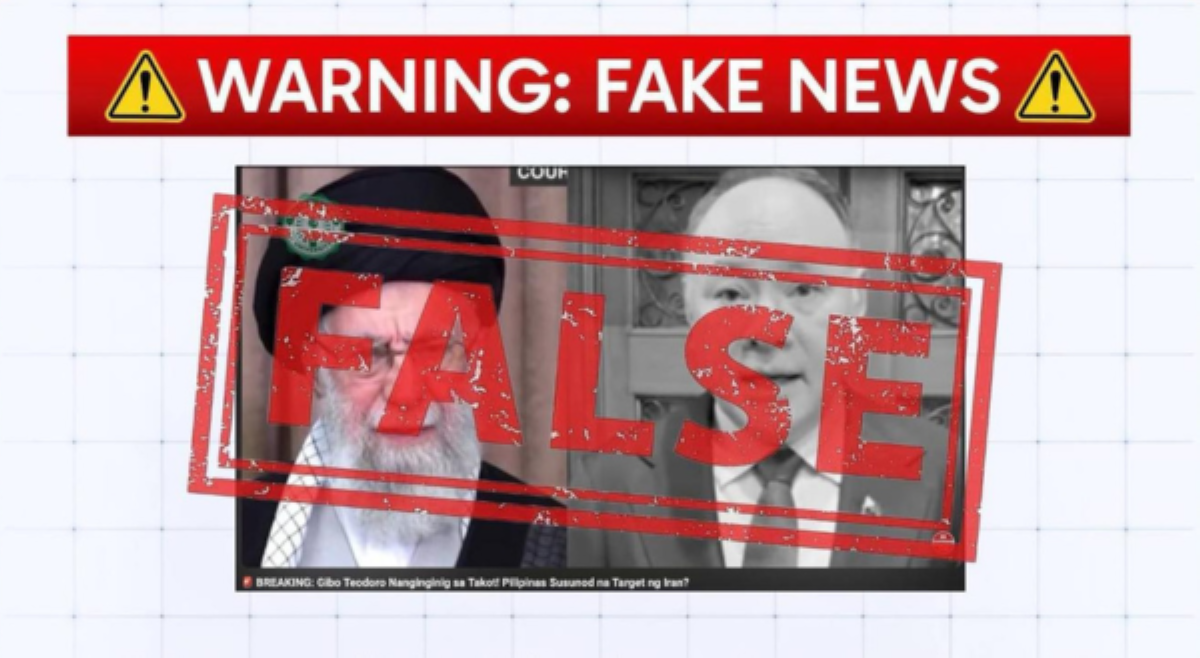 Pinas, sunod na target ng Iran? DND, nagbabala kontra 'fake news'