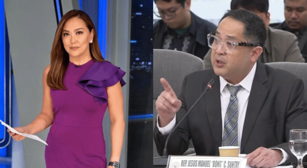 Karen Davila kay Rep. Suntay: 'Wala kaming pakialam sa init ng kalooban ninyo!'