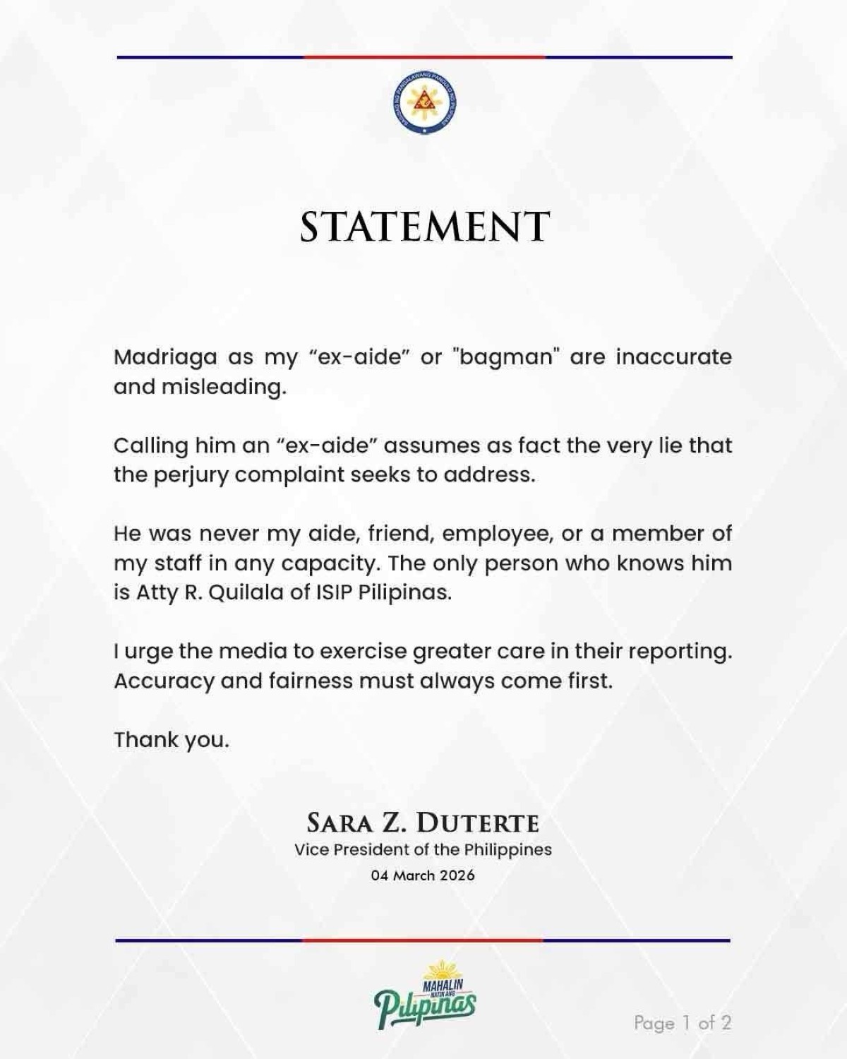 Photo courtesy: VP Sara Duterte (FB)