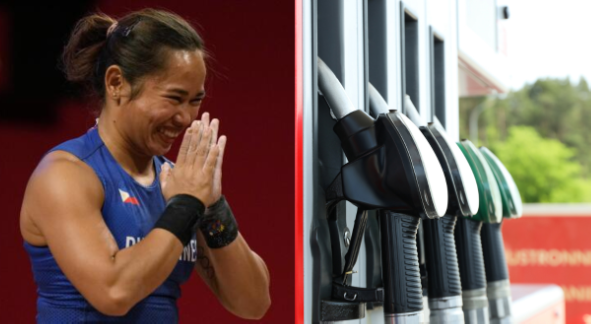 &lsquo;Baka naman!' Lifetime 'free fuel' ni Hidilyn Diaz, kinaiinggitan na ng ilang netizens