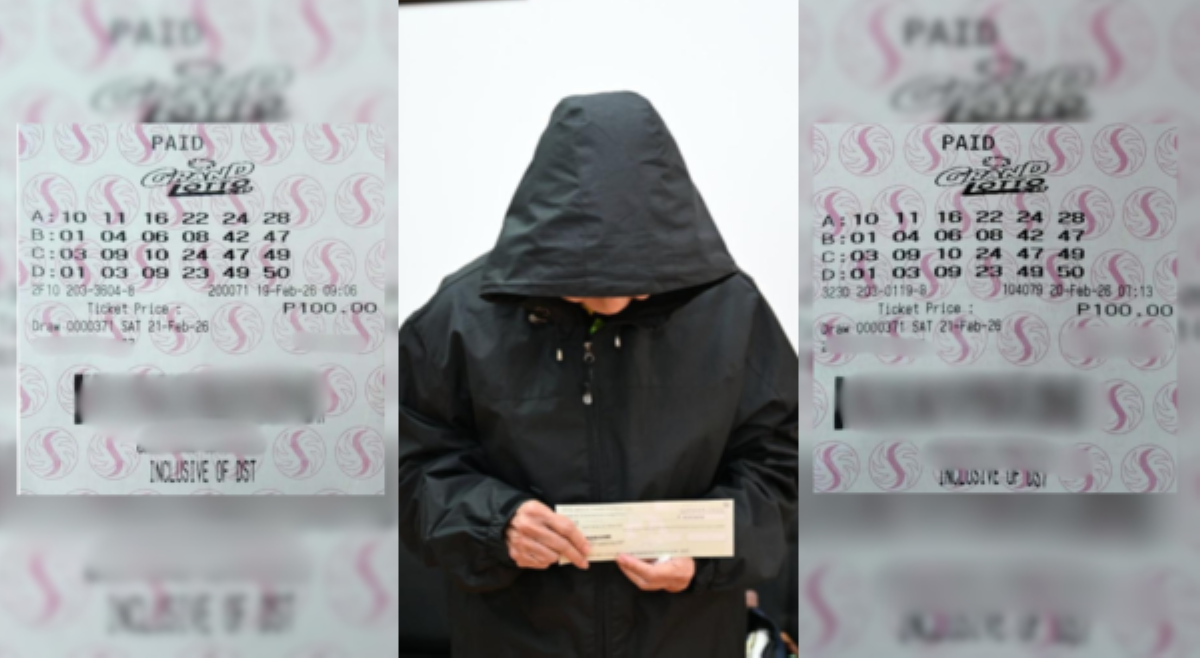 Senior Citizen na may 2 winning lotto tickets, kinubra na ₱45-M premyo