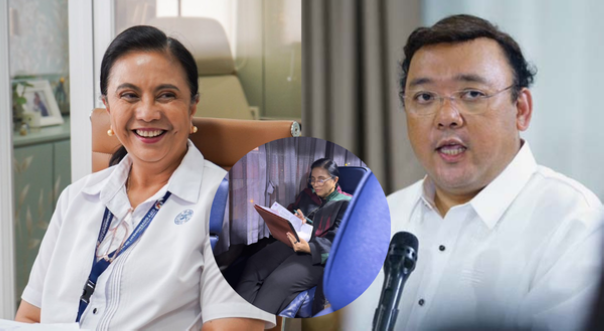 Mayor Leni, sinupalpal si Harry Roque?