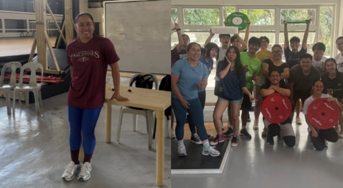 Hidilyn Diaz, nagsimula nang magturo ng weightlifting sa UP