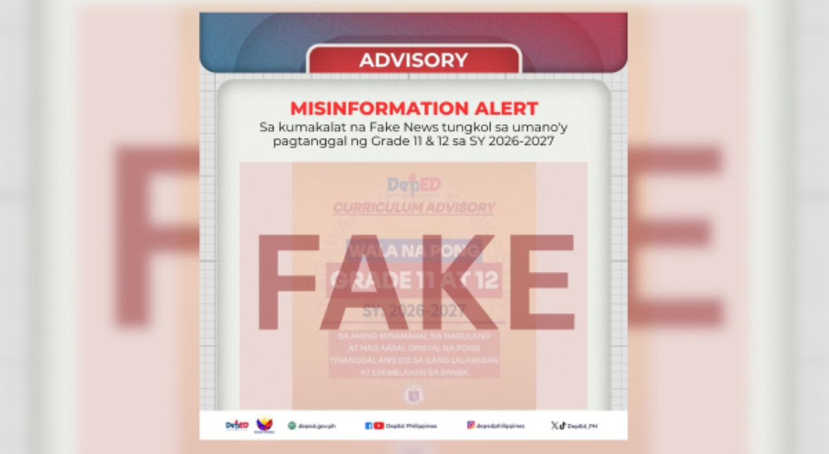 DepEd, pinabulaanang tatanggalin na ang Grade 11 at 12