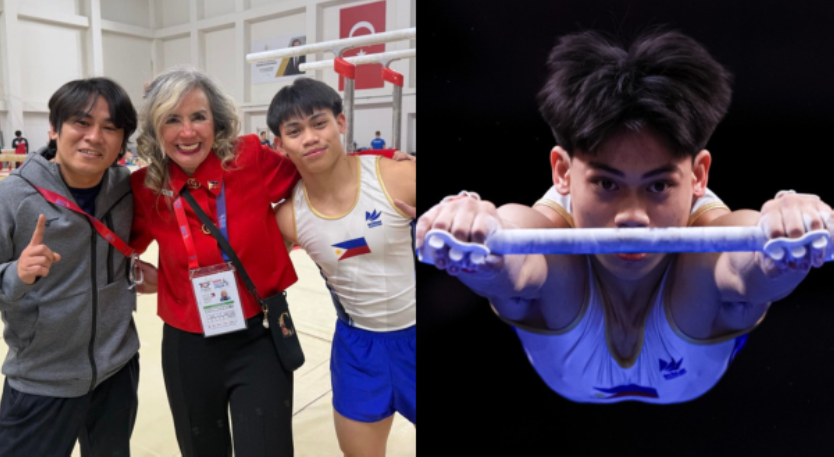 Karl Eldrew Yulo, nasungkit una niyang ginto sa Gymnastics senior level!