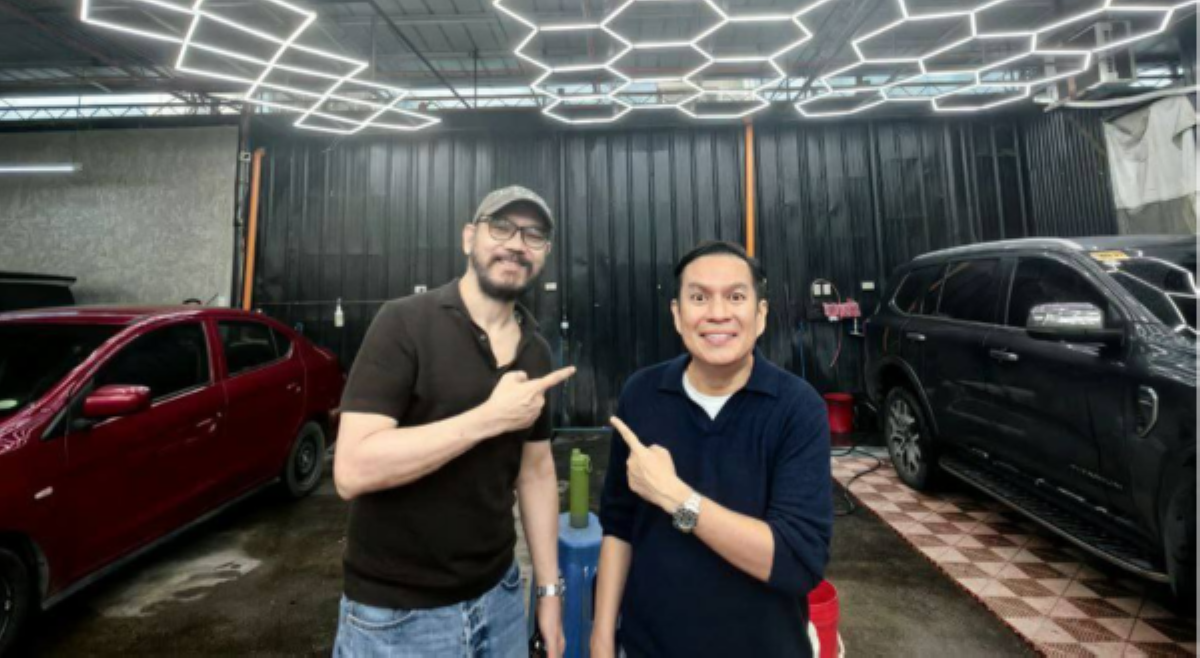Matapos ang agawan sa car wash joke: Alex Calleja, Chito Francisco nagkita!