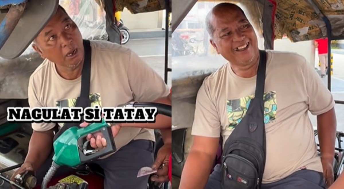 Pasahero, may pa-₱100 full tank sa tricycle driver: 'Ramdam namin mabait siyang tao!'