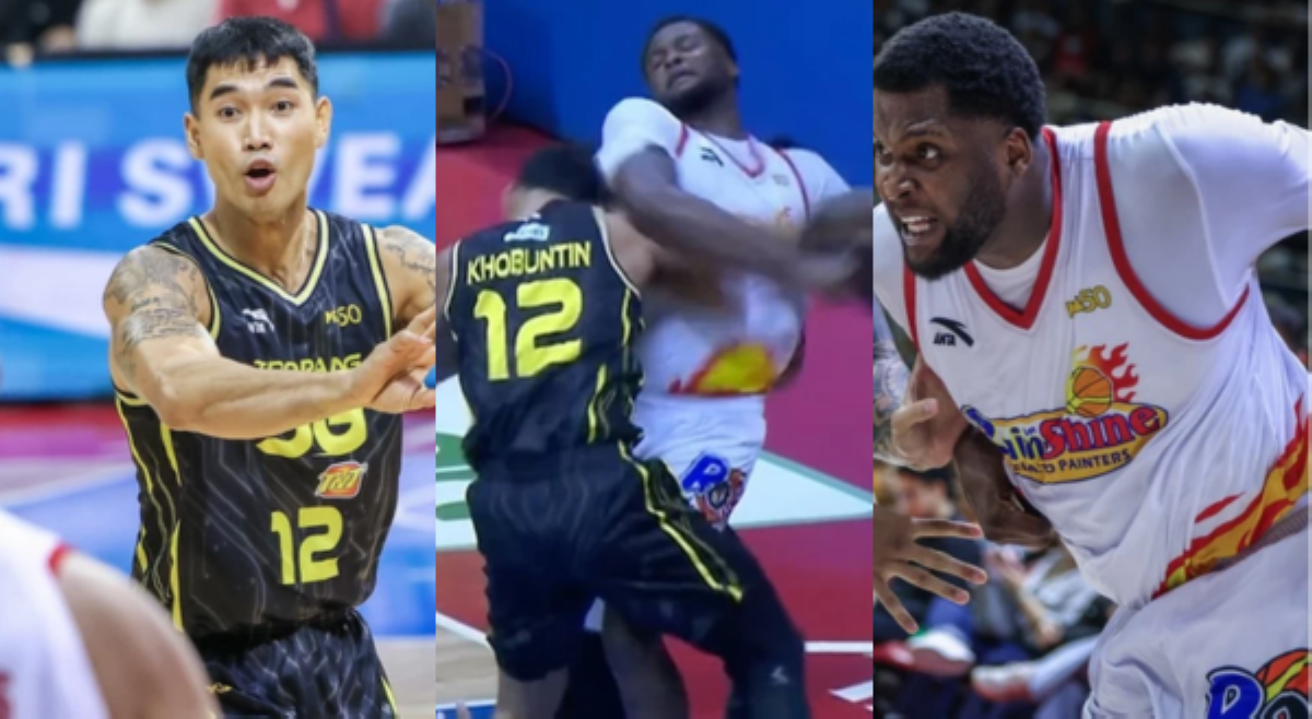Suspended na, pinagmulta pa! 2 player na nagsuntukan, buminggo sa PBA!