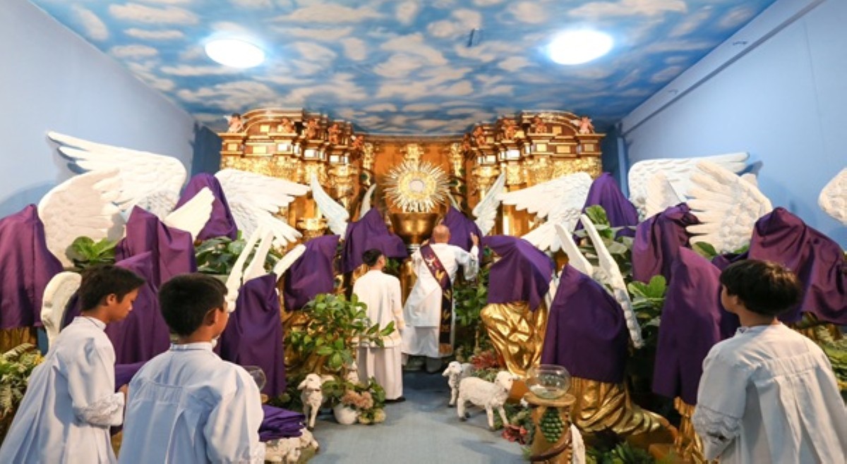 ALAMIN: Ano ang Passiontide at bakit tinatakpan ng telang kulay-lila ang mga rebulto?