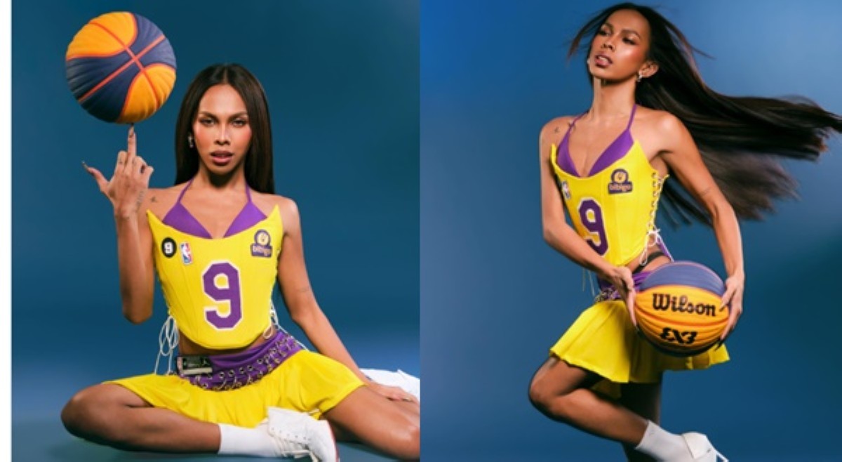 Awra Briguela, ibinida Bronny James-inspired photoshoot