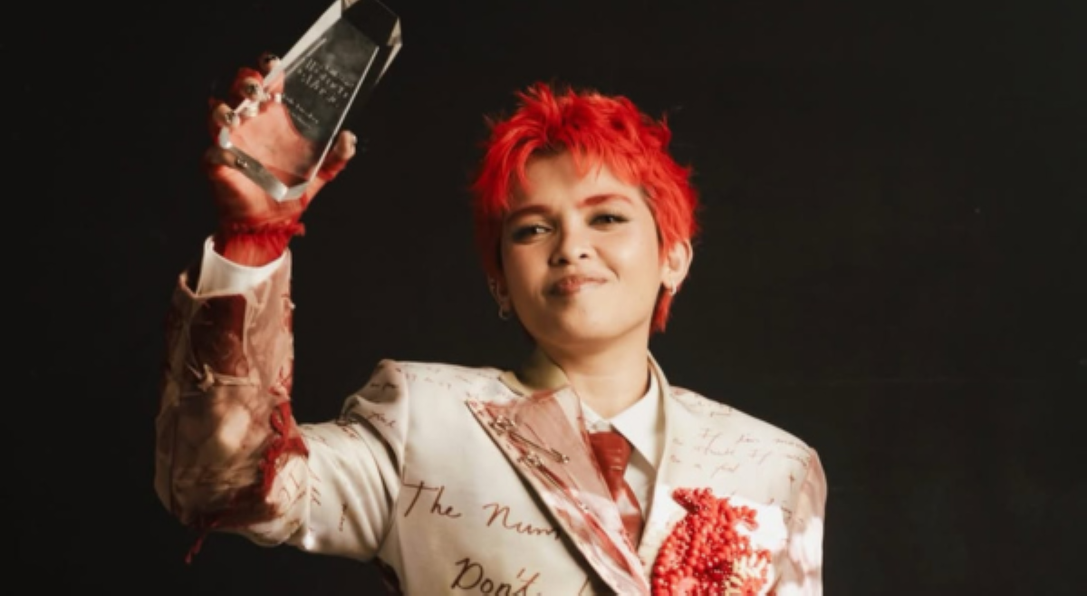 KZ Tandingan sa pagtanggap ng Rule Breaking Award: 'Art was never meant to exist within permission!'