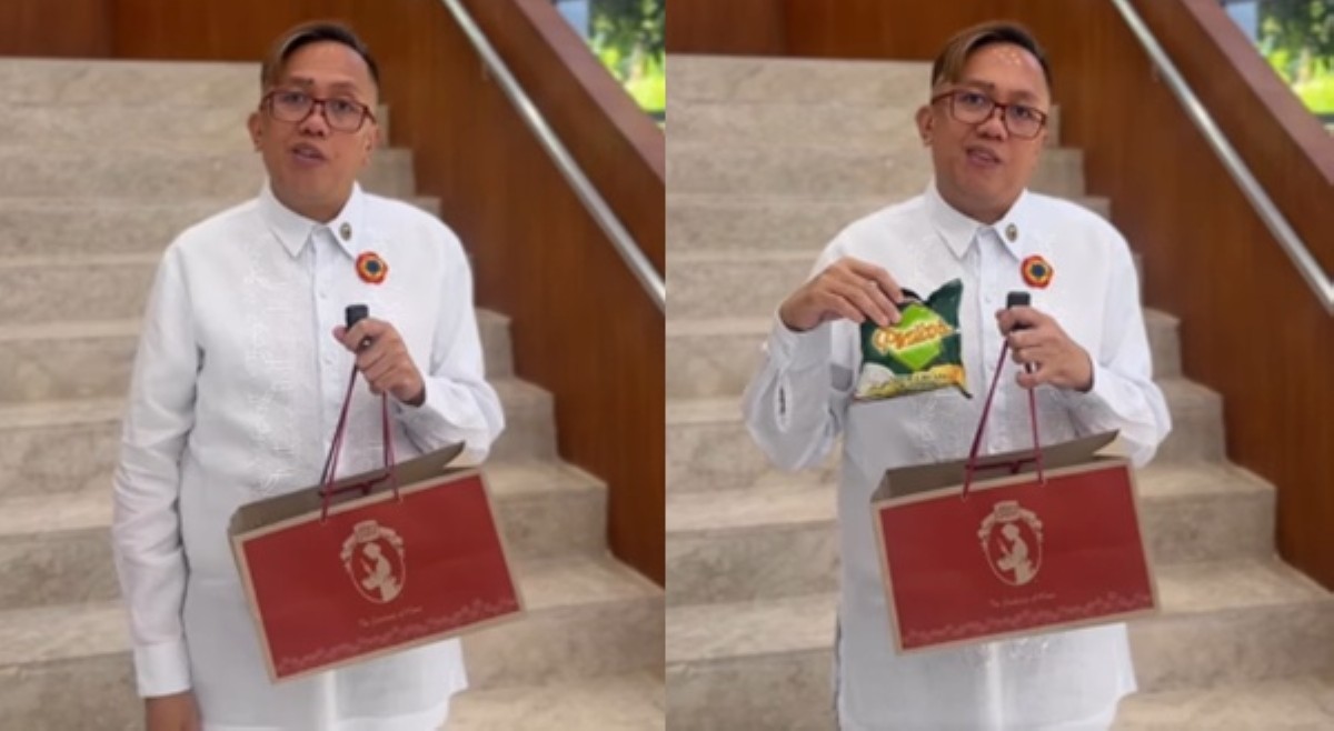 Akbayan Rep. Cenda&ntilde;a, nagdala ng 'Mary Grace' at 'Piattos' sa House panel initial hearing