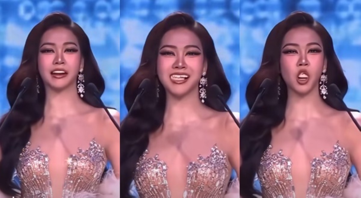 False teeth ng beauty pageant candidate, natanggal habang nagsasalita sa intro!