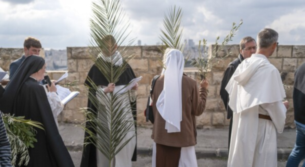 Tradisyunal na prusisyon ng Palm Sunday sa Jerusalem, kanselado dahil sa banta ng giyera