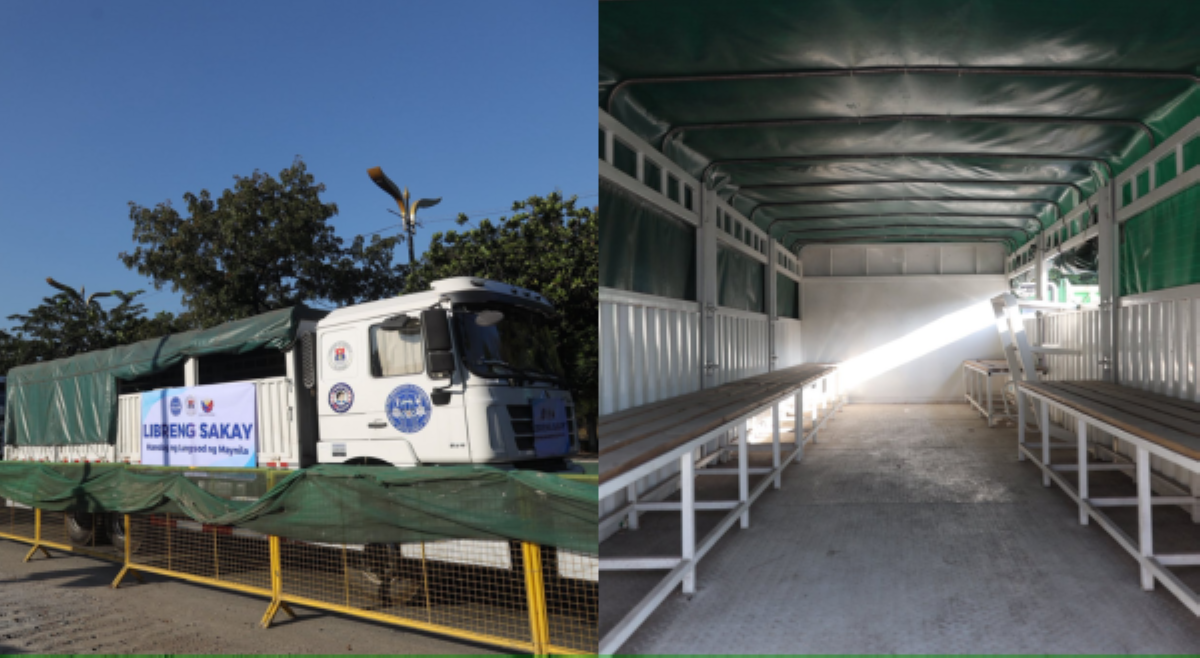 Manila LGU, tinalakan pangungutya sa truck nilang may alok na libreng sakay