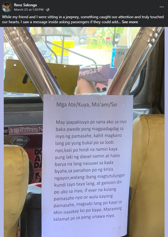 Photo courtesy: Renz Salonga (FB)