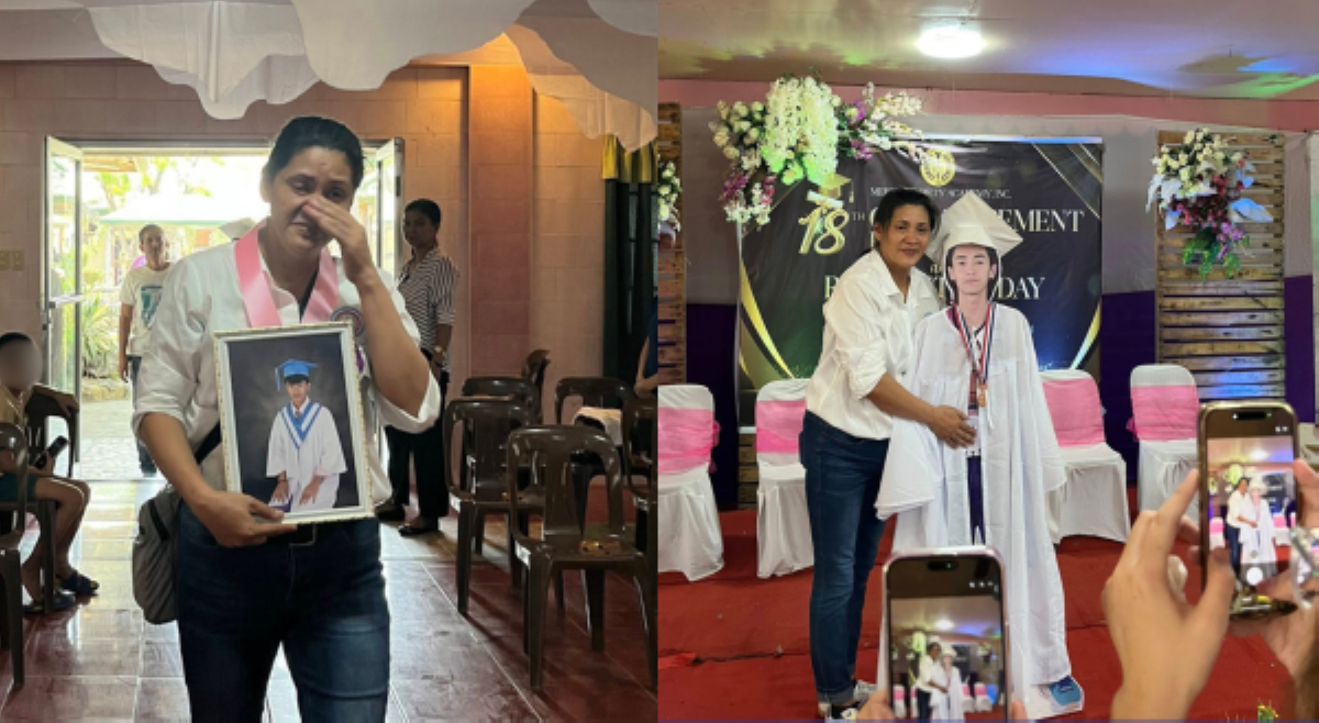 Nasawing 18-anyos na estudyante, binigyang-parangal sa graduation